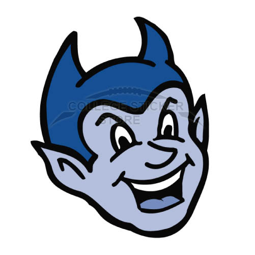 Customs CCSU Blue Devils Iron-on Transfers (Wall Stickers)NO.4100